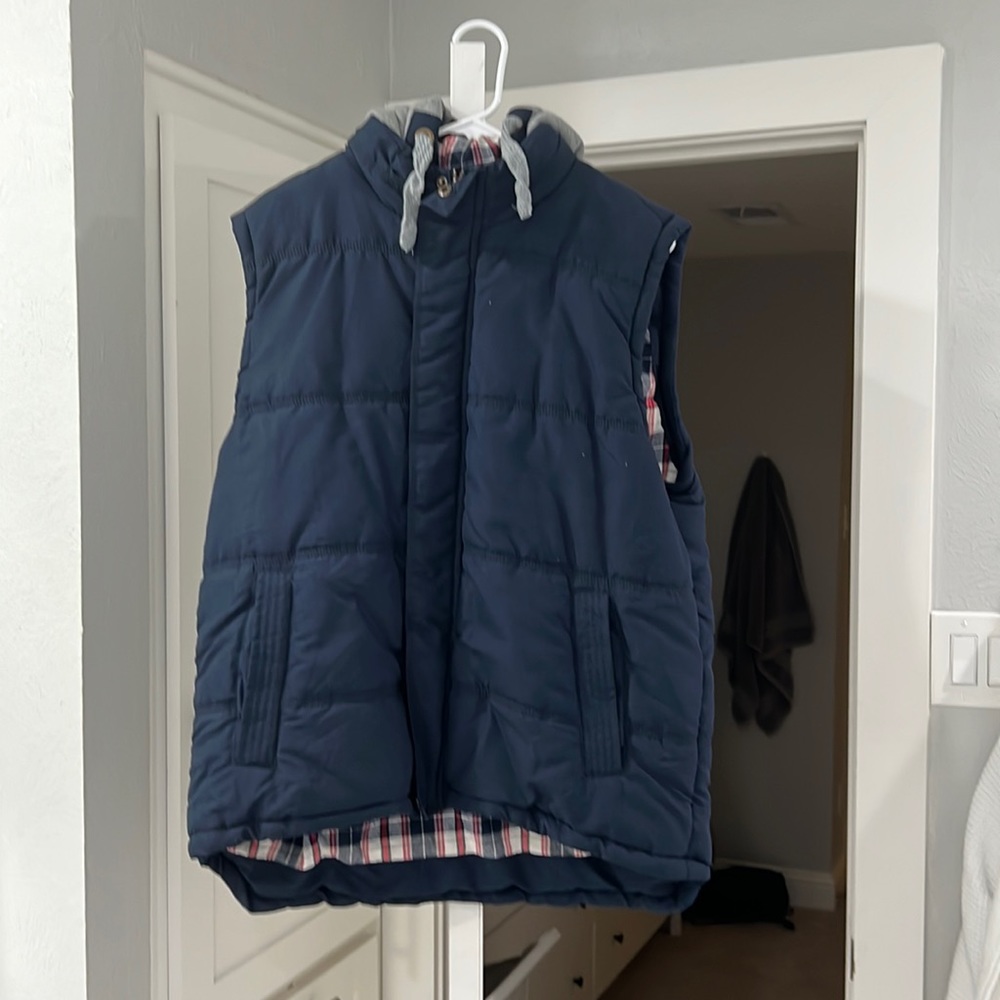 Insulated sweatshirt vest